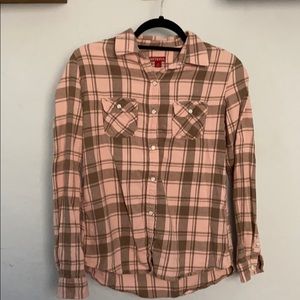 Pink Flannel Shirt
